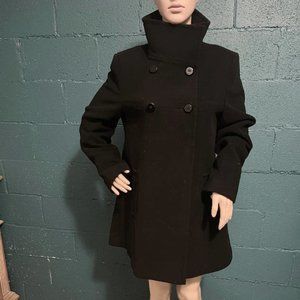 Larry Levine  A Line Babydoll Coat Peacoat Jacket Size Medium New w/ Tags Size M